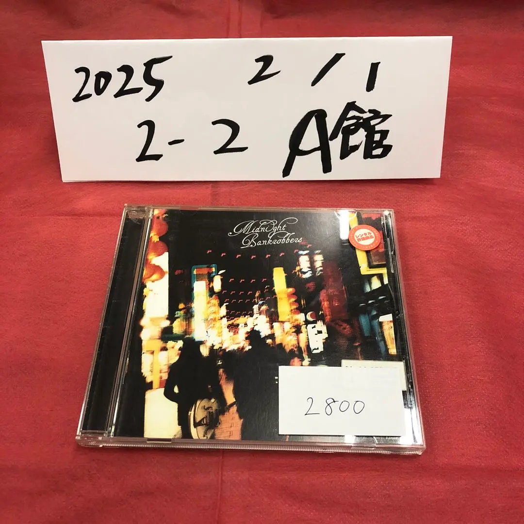 ☆希少 MIDNIGHT BANKROBBERS EP 非売品ステッカー付き