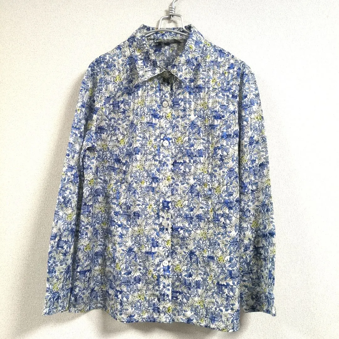 Thumbnail of M Size 9 Renown ad addenda Addenda Long Sleeve Blouse Floral