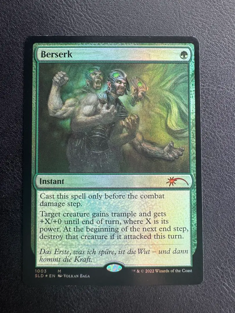 MTG Berserk foil 4枚 Berserk #1003 FOIL Secret Lair Card Magic The Gathering | eBay