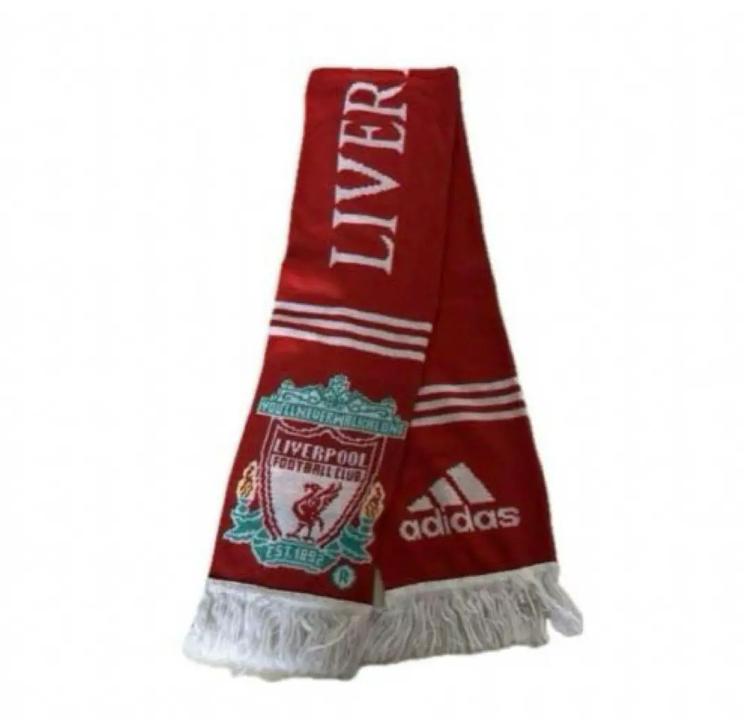 激レアLiverpool fc タオルマフラー　adidas時代 2025年最新】リバプール マフラーの人気アイテム - メルカリ