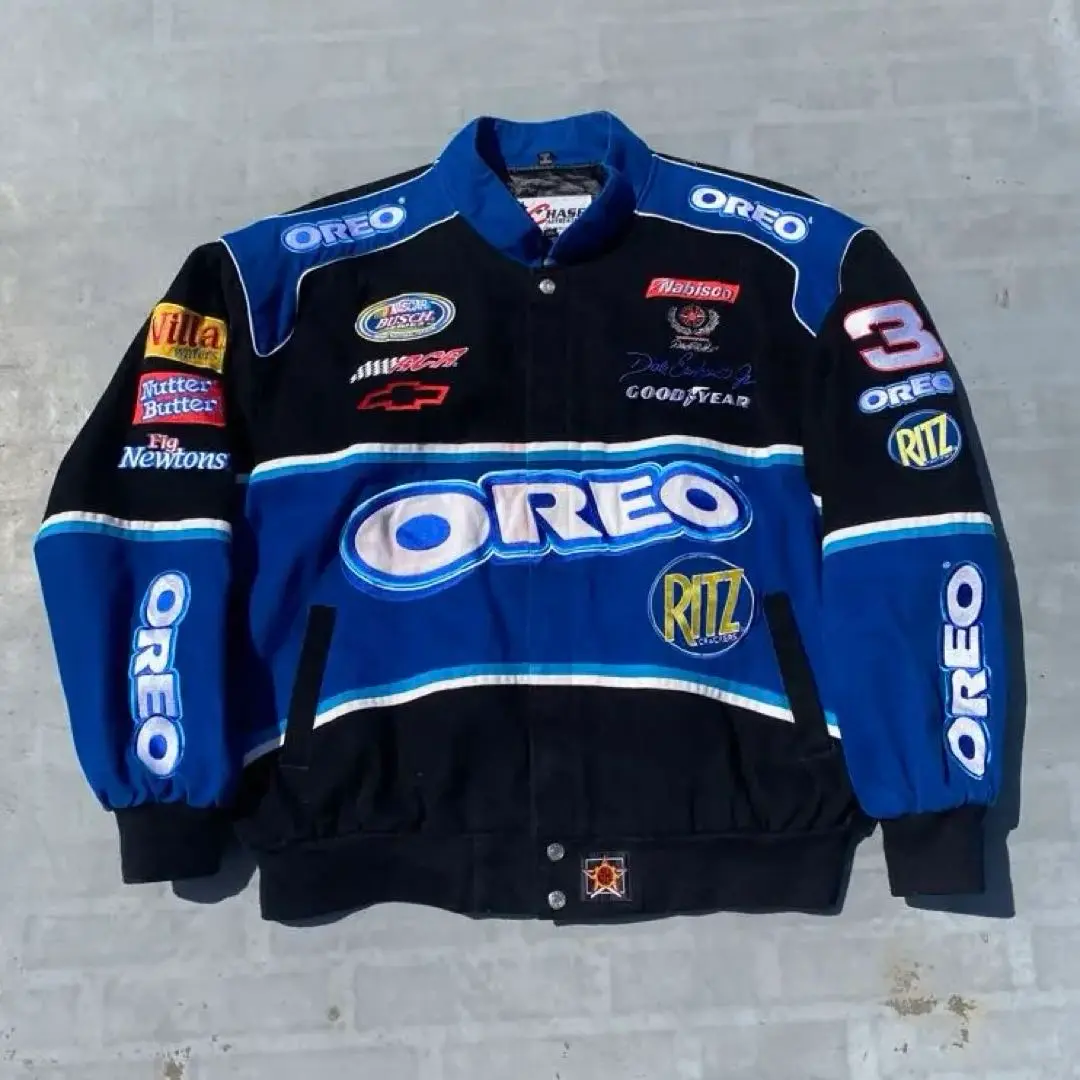 レーシングジャケット XLサイズ 新品未使用 OREO RITZ chase authenticのレーシングジャケット 「OREO」や「RITZ」など
