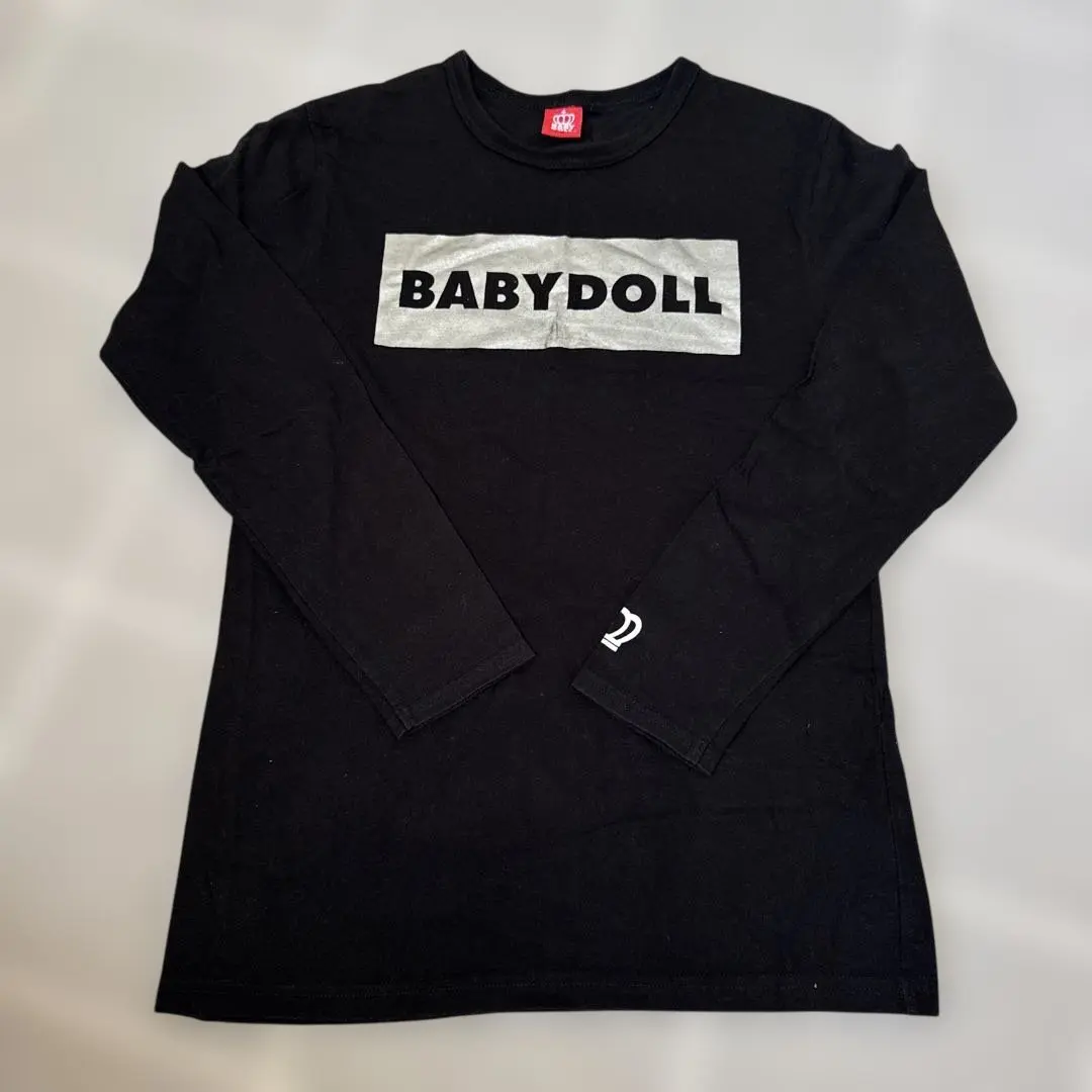 BABYDOLL 黑色 長袖 T恤 的縮圖