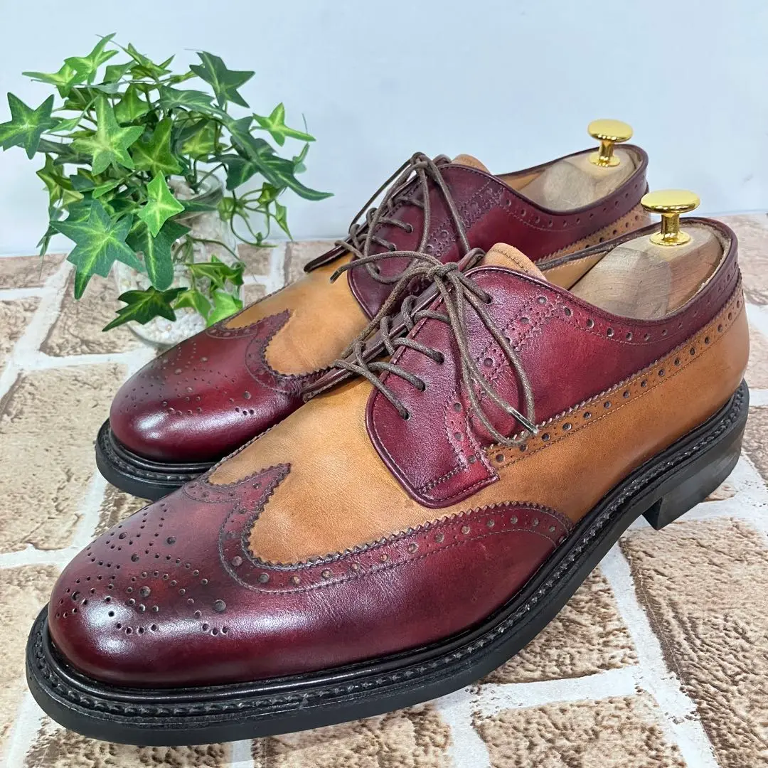 サルヴァトーレフェラガモ ウイングチップ バーガンディ 楽天市場】Salvatore Ferragamo サルヴァトーレ フェラガモ