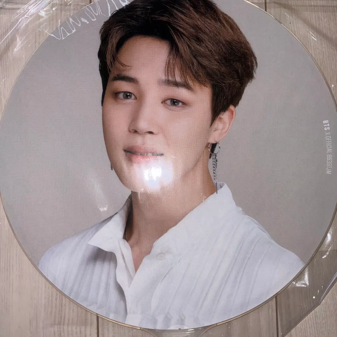 Thumbnail of BTS Jimin fan (as in, a paper fan) LOVE YOURSELF