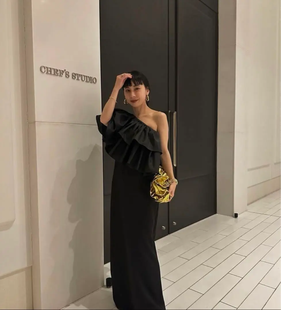 ファッション セール】LUSTER TIERED LAYERED DRESS（ドレス