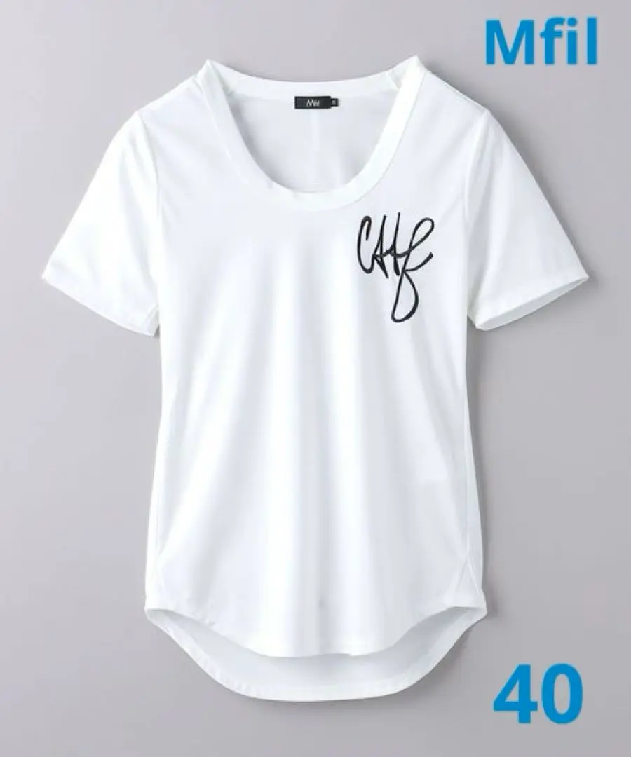 ☆新品未使用タグ付 Mfil ミカコナカムラ Tシャツ カットソー 40