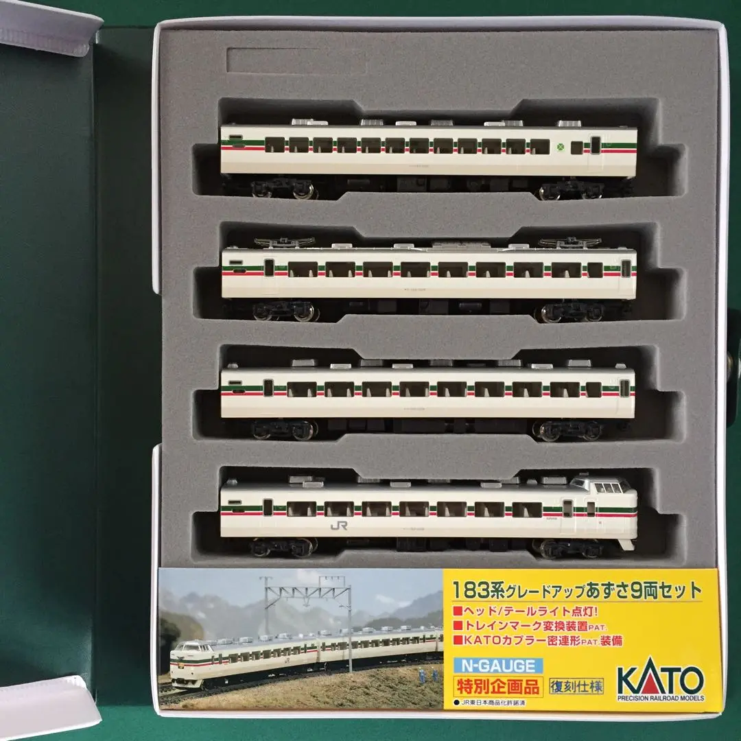 KATO 183系1000番台 10両セット 純正グレー屋根仕様 ジャンク