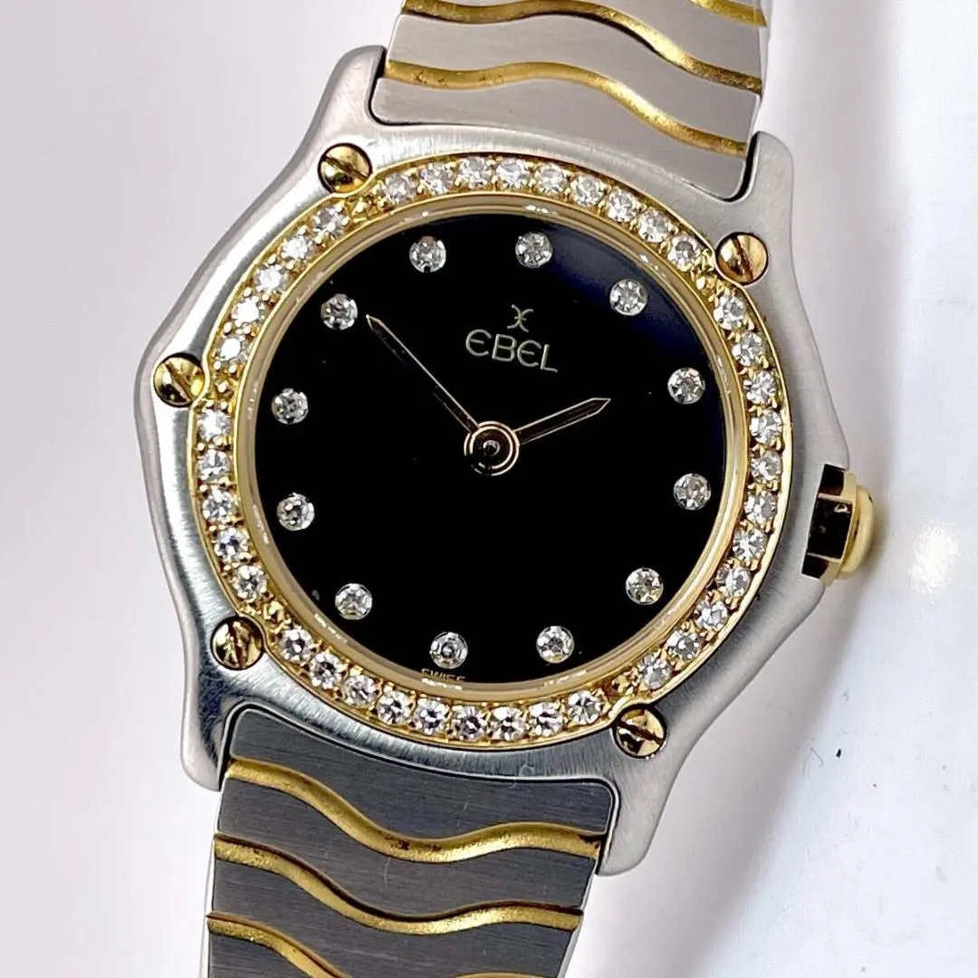 Ladies Ebel Sport Classique 1057901 Steel & 18k Gold 23mm