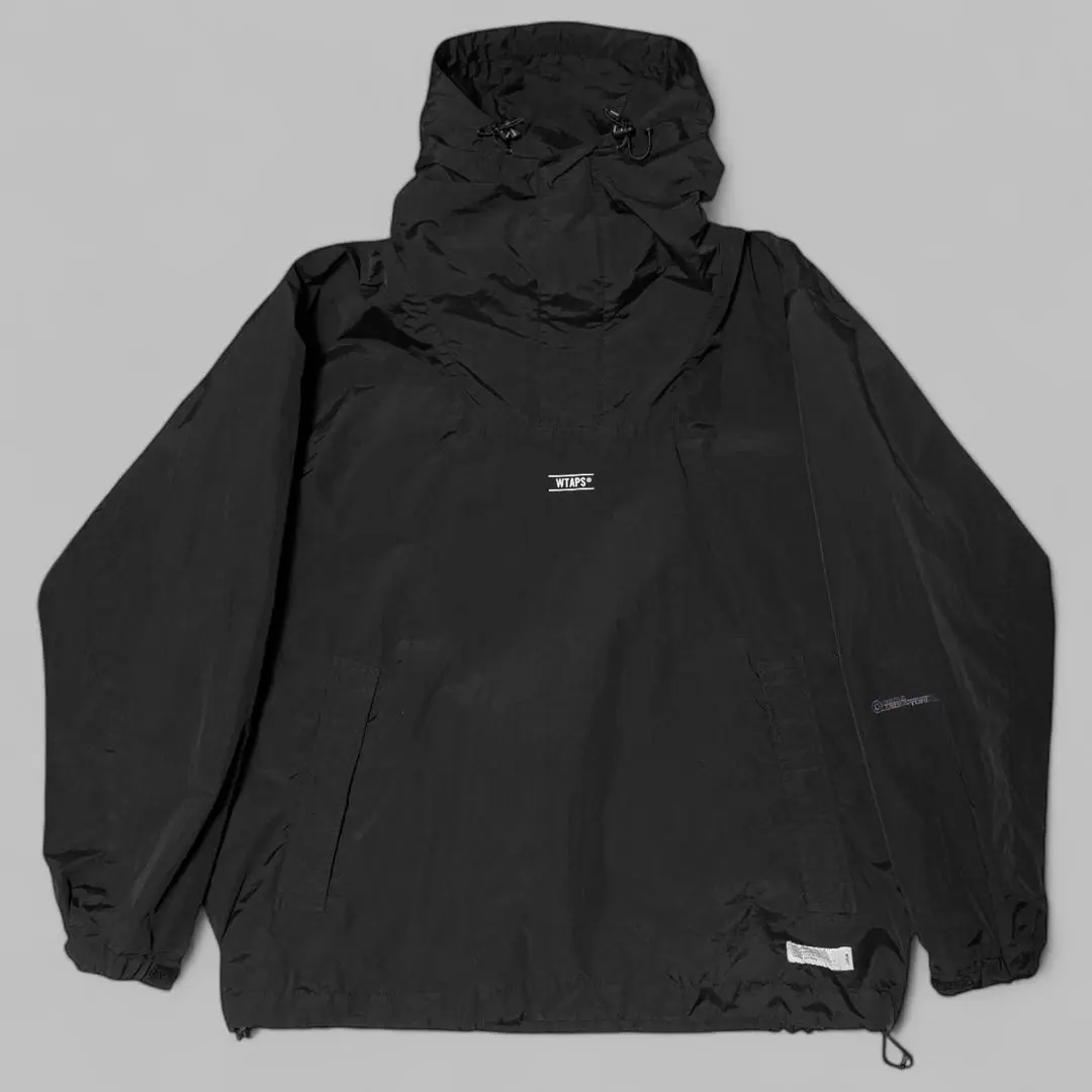 WTAPS DOUBLE TAPS JACKET SIZE: L 22SS NYLON ANORACK HOODIE