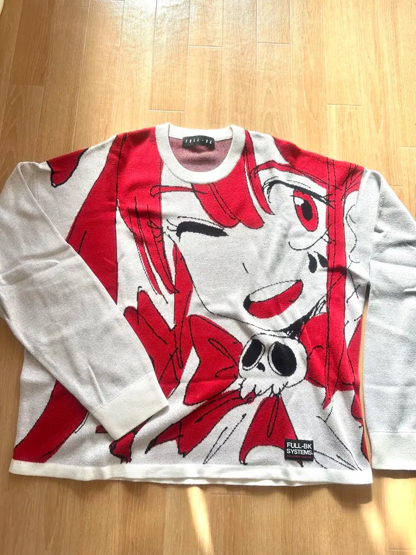 nightclub×JUN INAGAWA Mist knit ニット　y2k NIGHT CLUB × JUN INAGAWA Collaboration Sweater Knit Men Size
