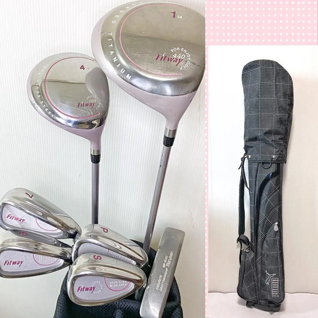 レディース セット☆ Fitway ゴルフクラブ/R132 楽天市場】fitway ゴルフクラブの通販