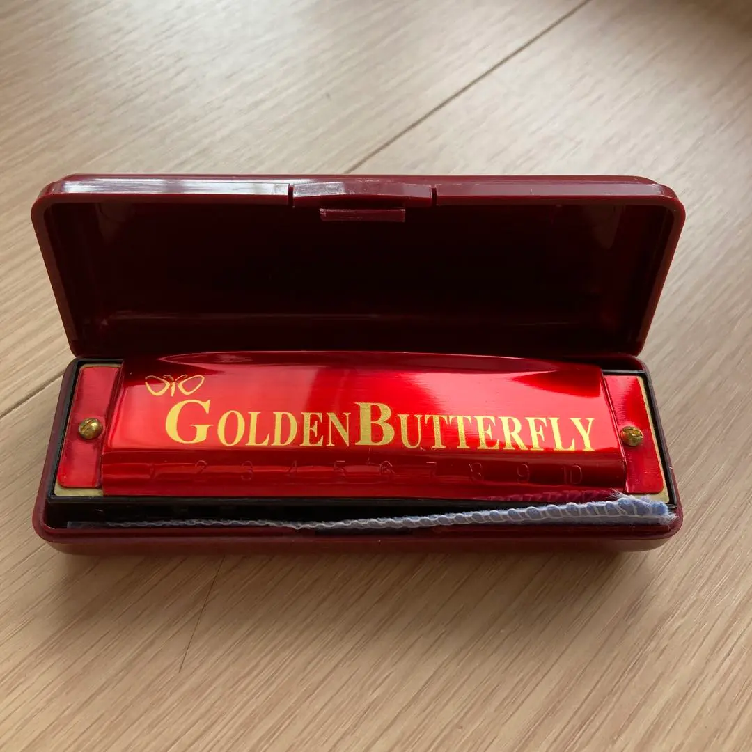 CHROMATIC HARMONICA　バタフライ ハーモニカ Vintage Yamaha Butterfly Chromatic Harmonica, No 500, Made
