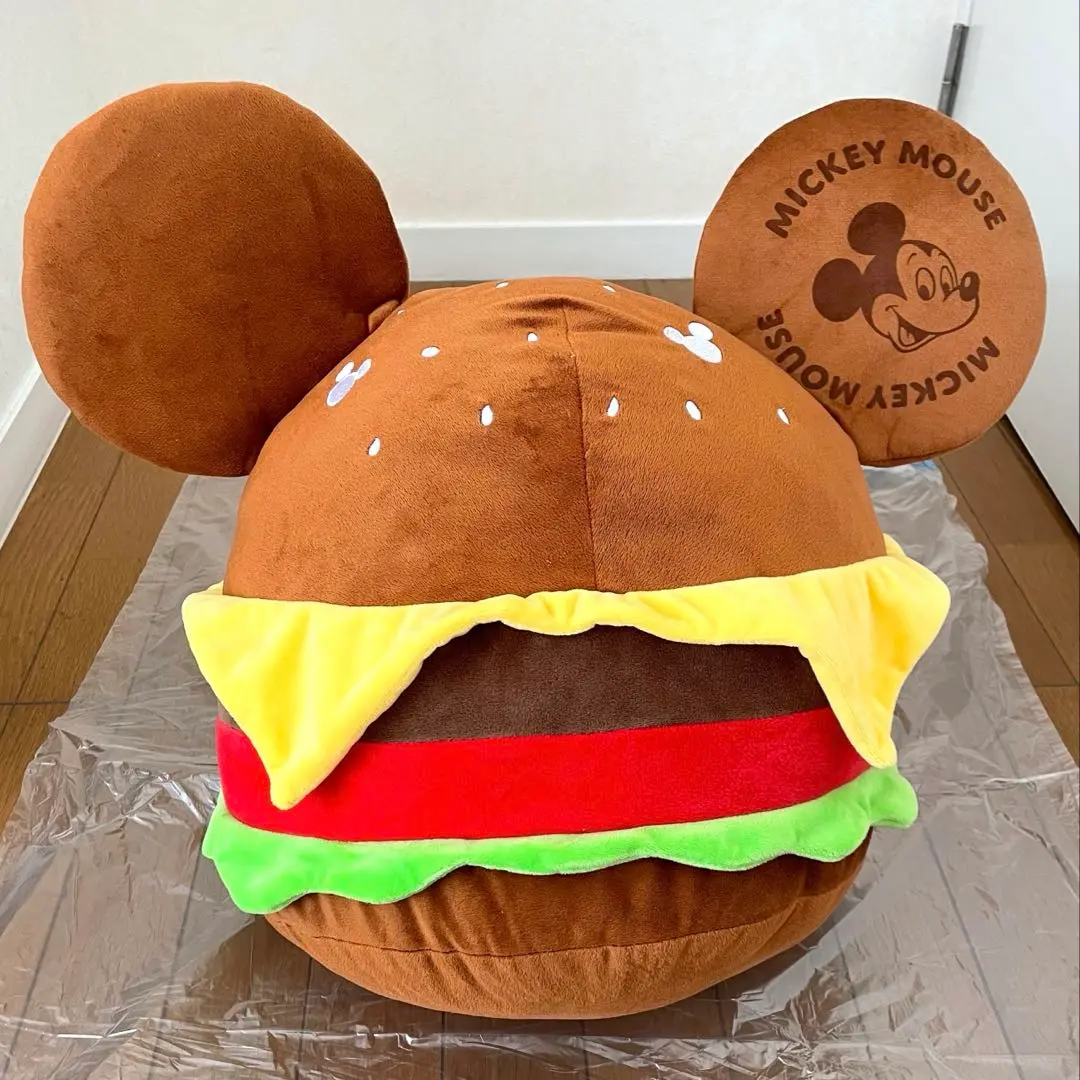 ハンバーガー型ぬいぐるみ2個セット ボクシーブーぬいぐるみハンバーガー人形バーガーブー