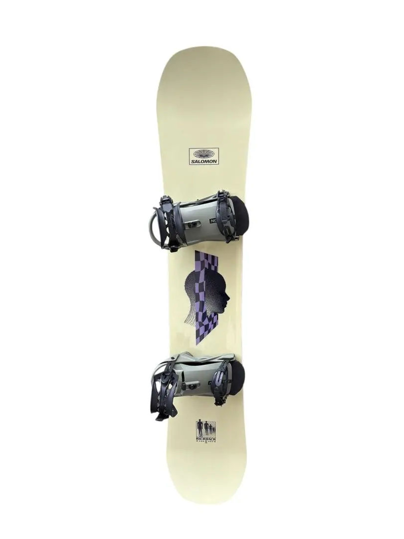 スノーボード SALOMON KICKBACK 155cm Salomon Snowboard Kickback 2025 Snowboards homme : Snowleader