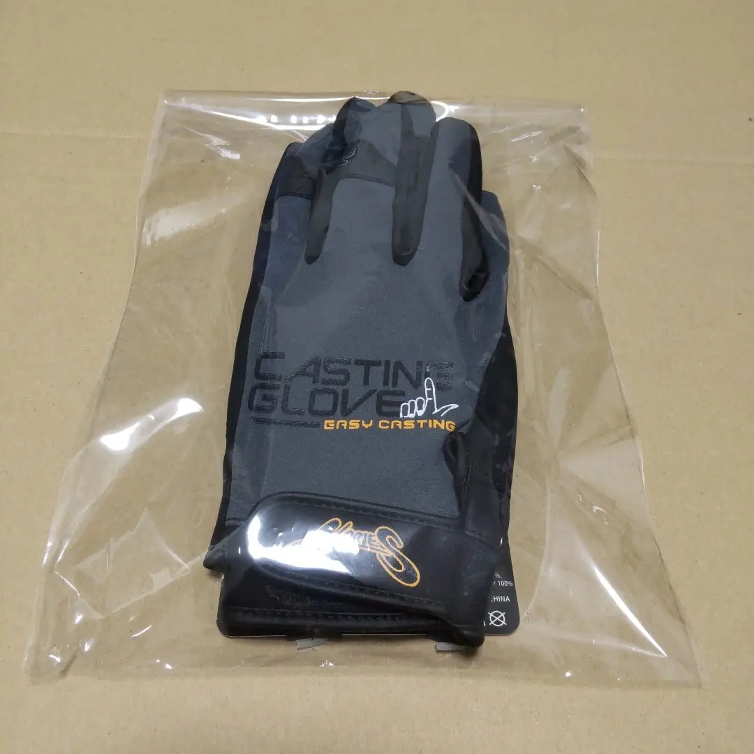ノリーズ キャスティンググローブ ブラック Lサイズ　新品 ノリーズ キャスティンググローブ ブラック Lサイズ新品