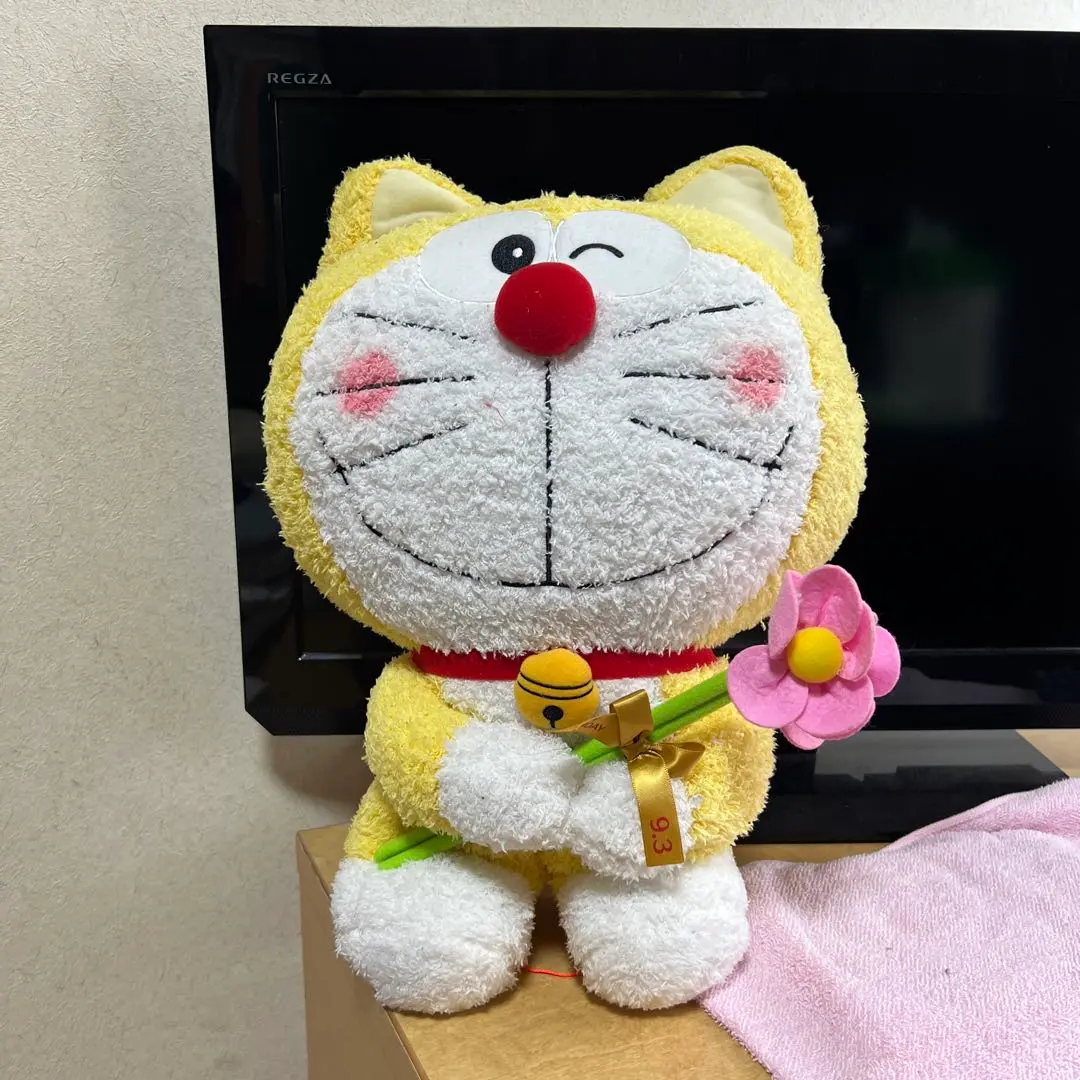 元祖 ネコ型ロボット ぬいぐるみ ドラえもんズ レトロ レア 昔