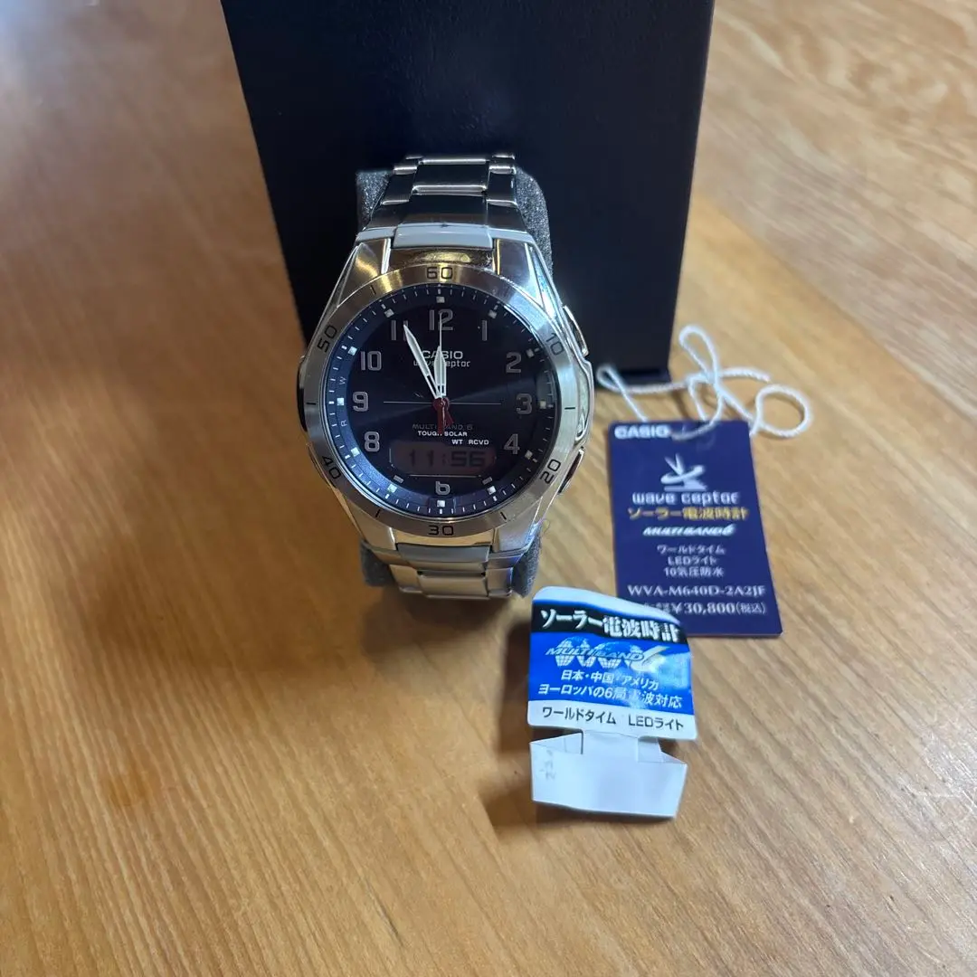 【ほぼ新品未使用に近い】Casio 腕時計　WVA-M640D-2A2JF WVA-M640D-2A2JF | CASIO