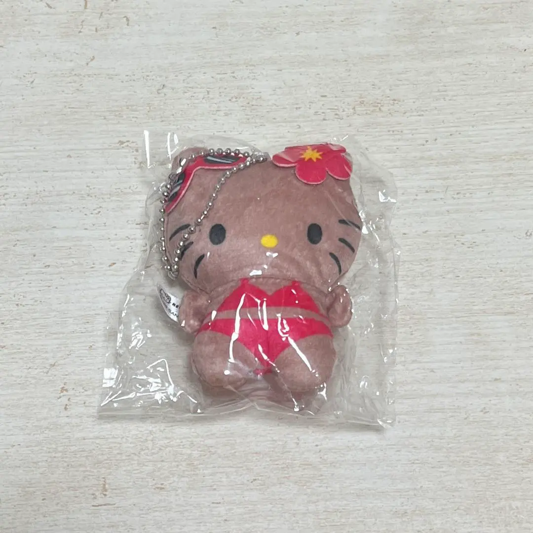 Thumbnail of Sanrio Gachapon Hello Kitty Plush Ball Chain 2: Sun-Kissed Gal
