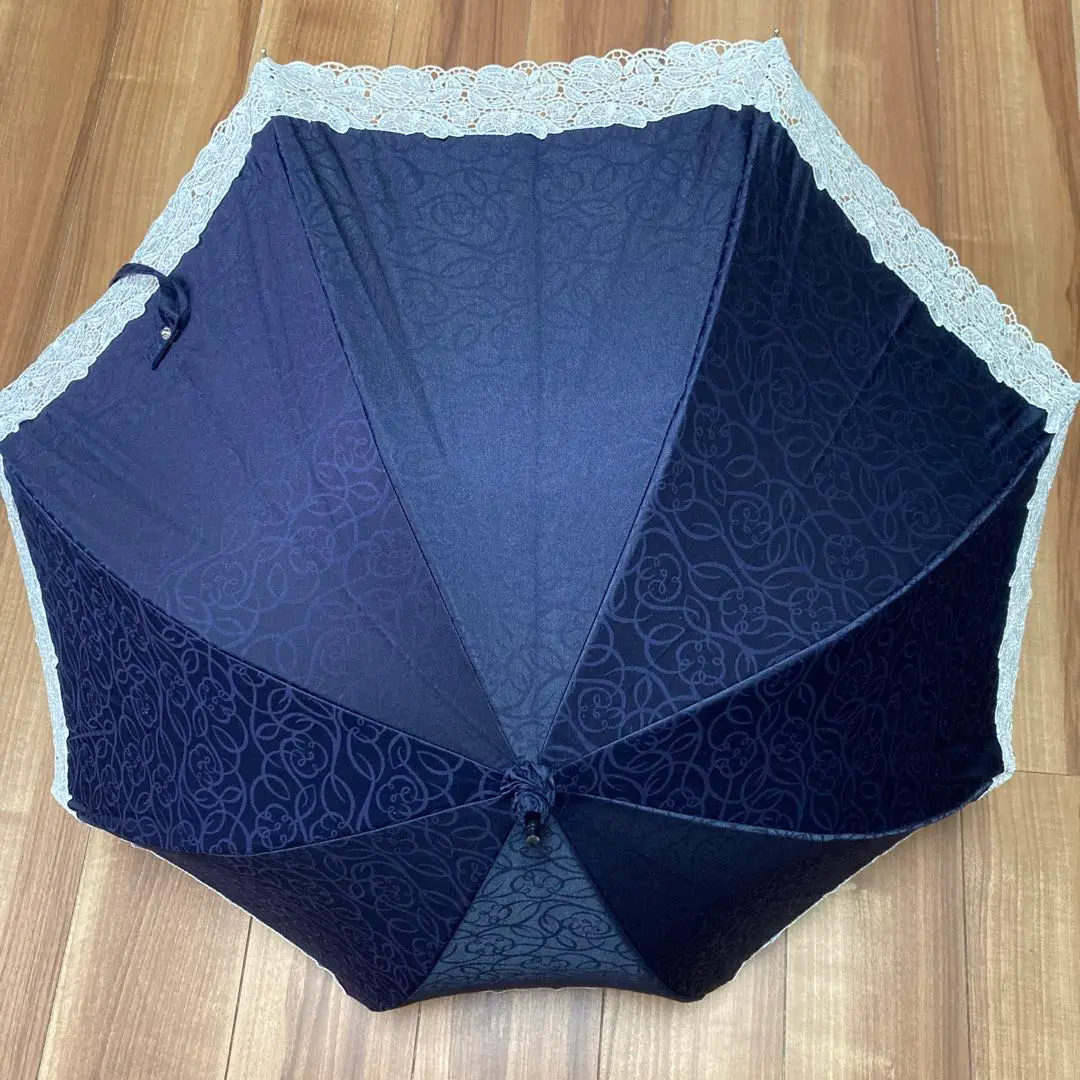 資生堂 花椿 日傘 UVカット加工 防水撥水加工 近沢レース 非売品