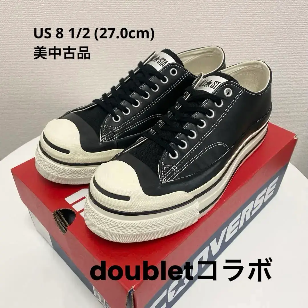 週末値下げ中】doublet × converse 27cm