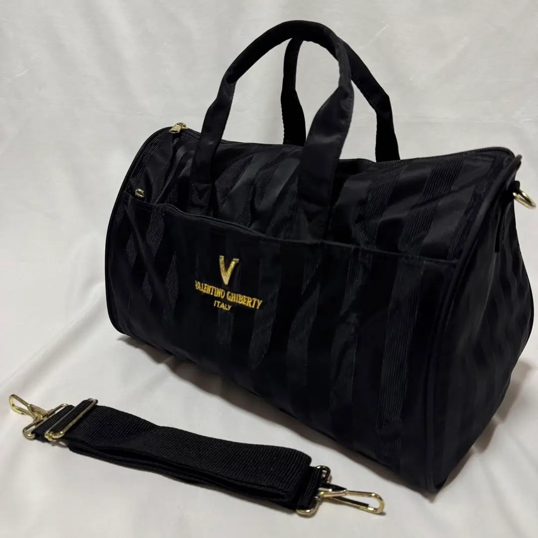 美品 ヴァレンティノクリスティー ボストンバッグ ハンドバッグ 値下げ＞VALENTINO CHRISTYレディース英字ロゴテープ2WAY