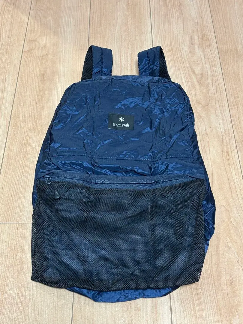 SNOW PEAK USA ポケッタブルデイパック UG-622 カラビナ付き Snow Peak - スノーピーク ポケッタブル デイパック 黒の通販 by