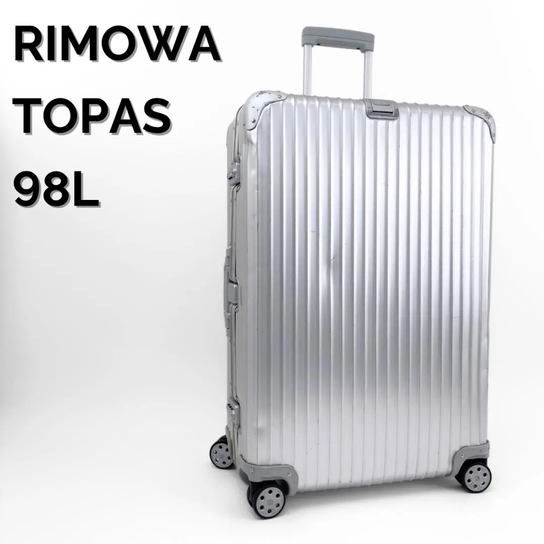 新品未使用品　RIMOWA TOPAS98L 2025年最新】rimowa topas 98lの人気アイテム - メルカリ