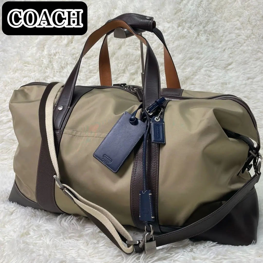 2025年最新】COACH カラー：ベージュ系 ボストンバッグ・旅行用