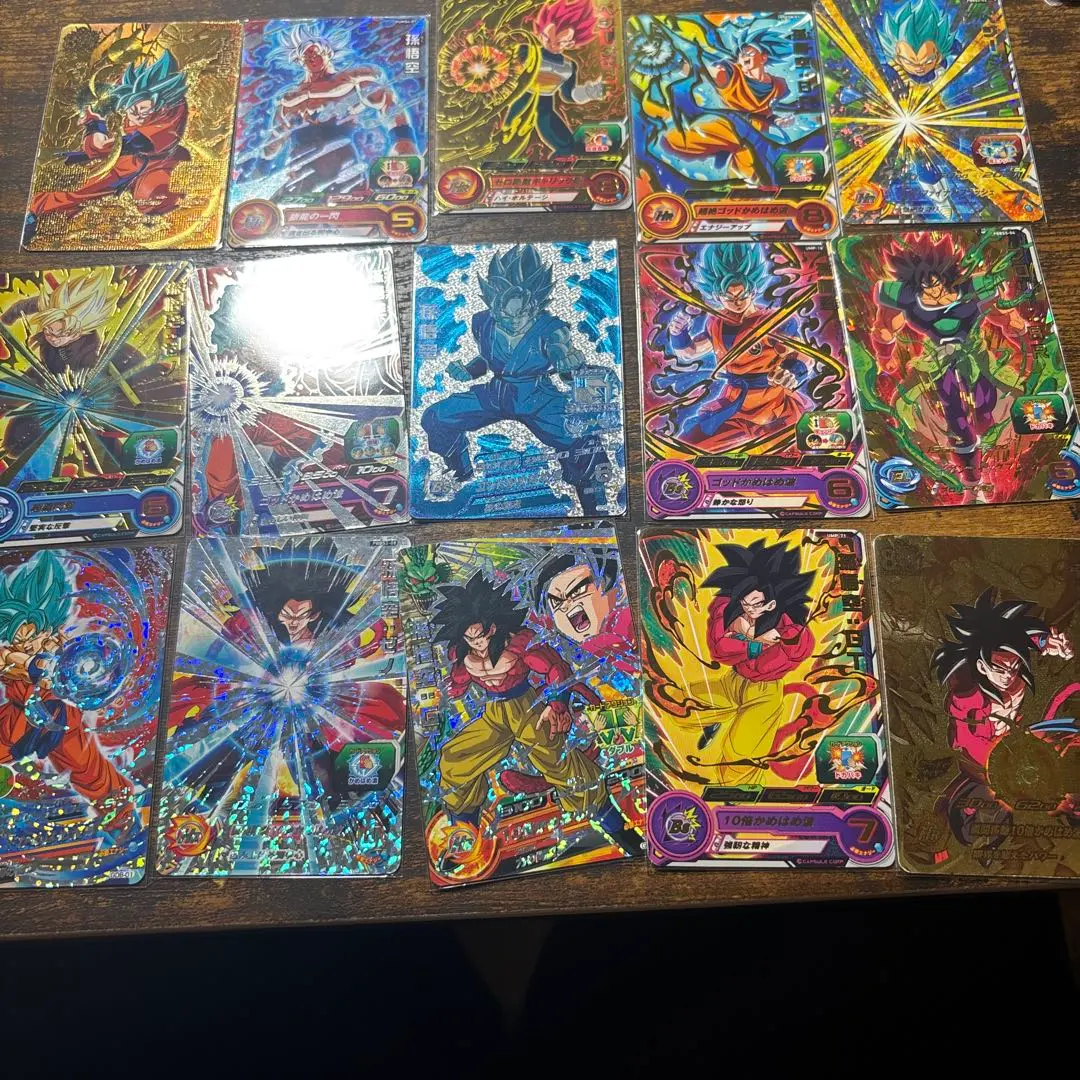 Thumbnail of 37 Dragon Ball cards