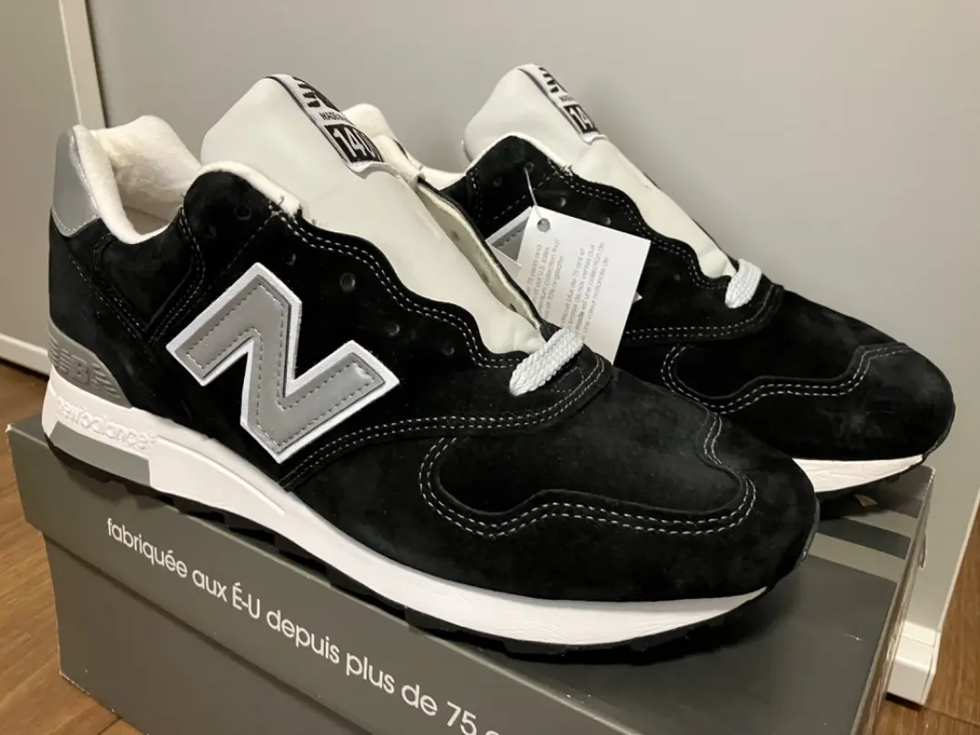 美品 ニューバランス New Balance M1400BKJブラック25.0 New Balance ♡ made in USA M1400BKJ ブラック (New Balance