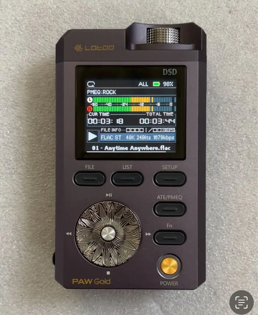 早い者勝ち！Lotoo PAW GOLD TOUCH TITANIUM 韓国