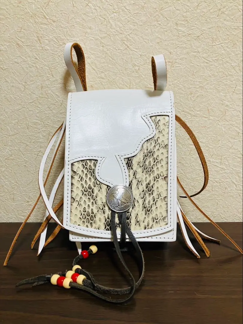 【美品．貴重】アルズニ　ALZUNI　メディスンバッグ　パイソン メディスンバッグ ONEBOX ポケット付 – ALZUNI ONLINE SHOP