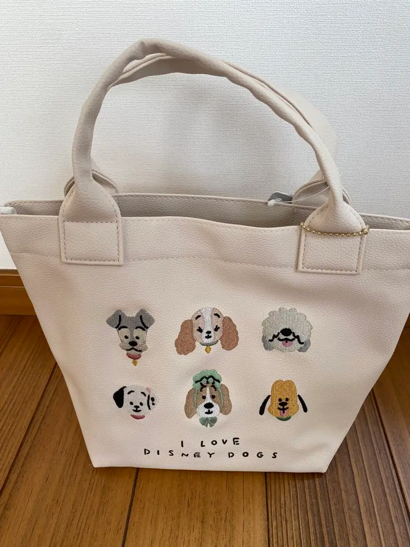 ディズニーストア トートバッグ 犬の日 I LOVE DISNEY DOGS