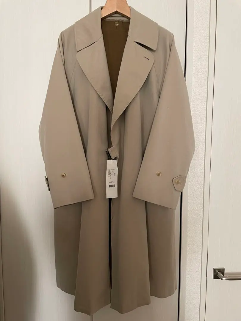値下不可　22aw タグ付 COMOLI タイロッケンコート ライナー付　3 値下不可 22aw タグ付 COMOLI タイロッケンコート ライナー付 3