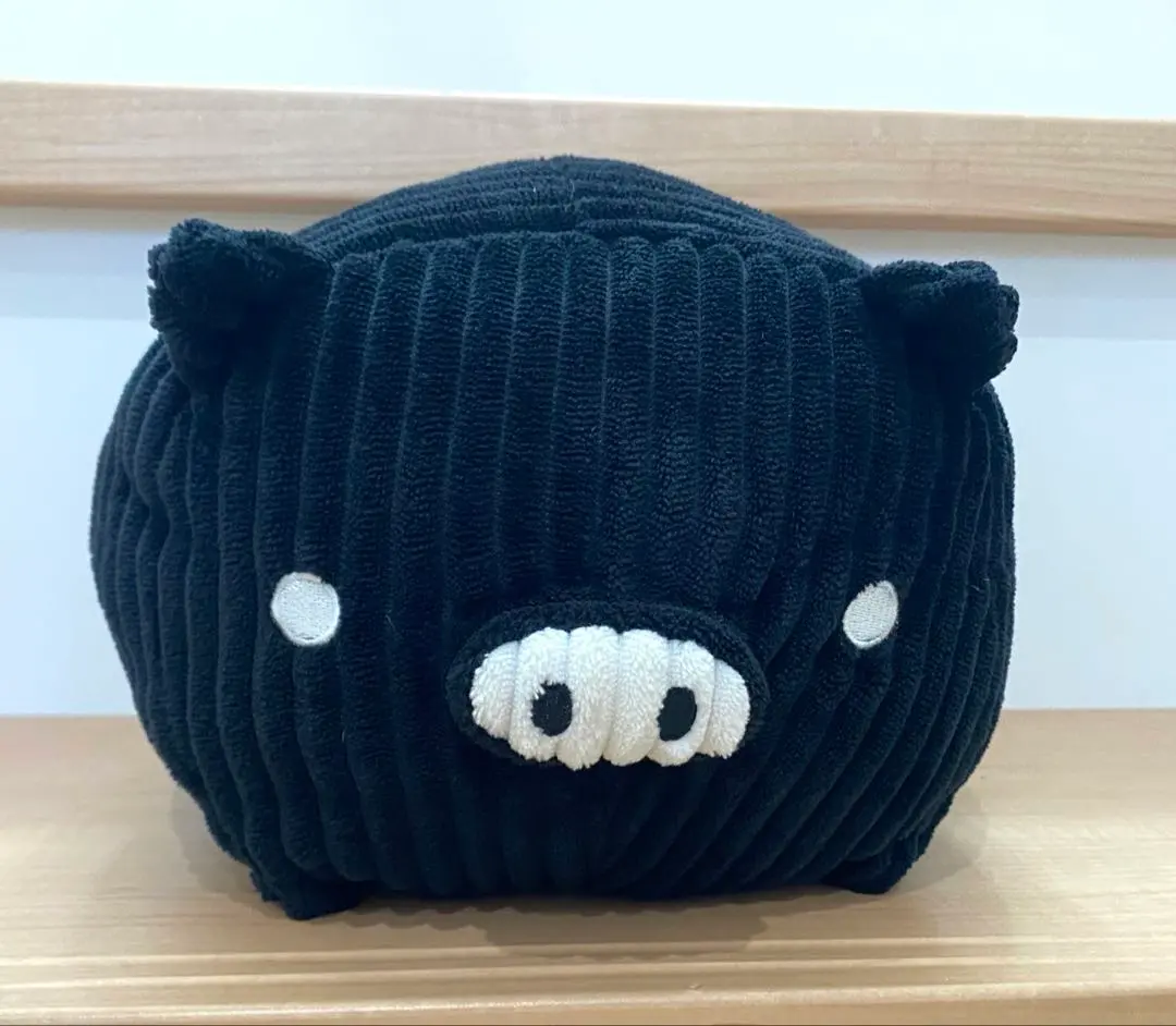 Thumbnail of San-X Monokuro Boo Corduroy Plush BIG