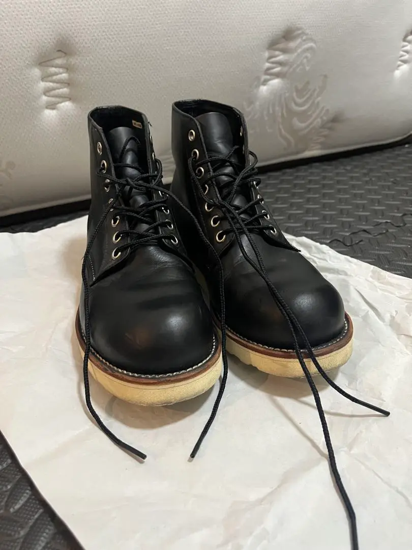 美品HAWKINS HL40011 プレーントゥ 黒 26 RED WING 美品HAWKINS HL40011 プレーントゥ 黒 26 RED WING - メルカリ