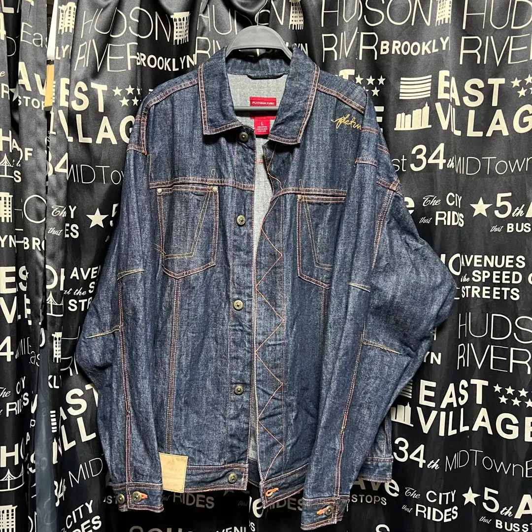 超希少　新品　FUBU Collection デニムジャケット　00' FUBU デニムジャケット gジャン 「FUBU/フブ」Denim Jacket