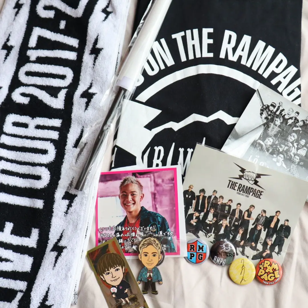 THE RAMPAGE】フラッグ・タオル・Tシャツ・バッグ 7点セット