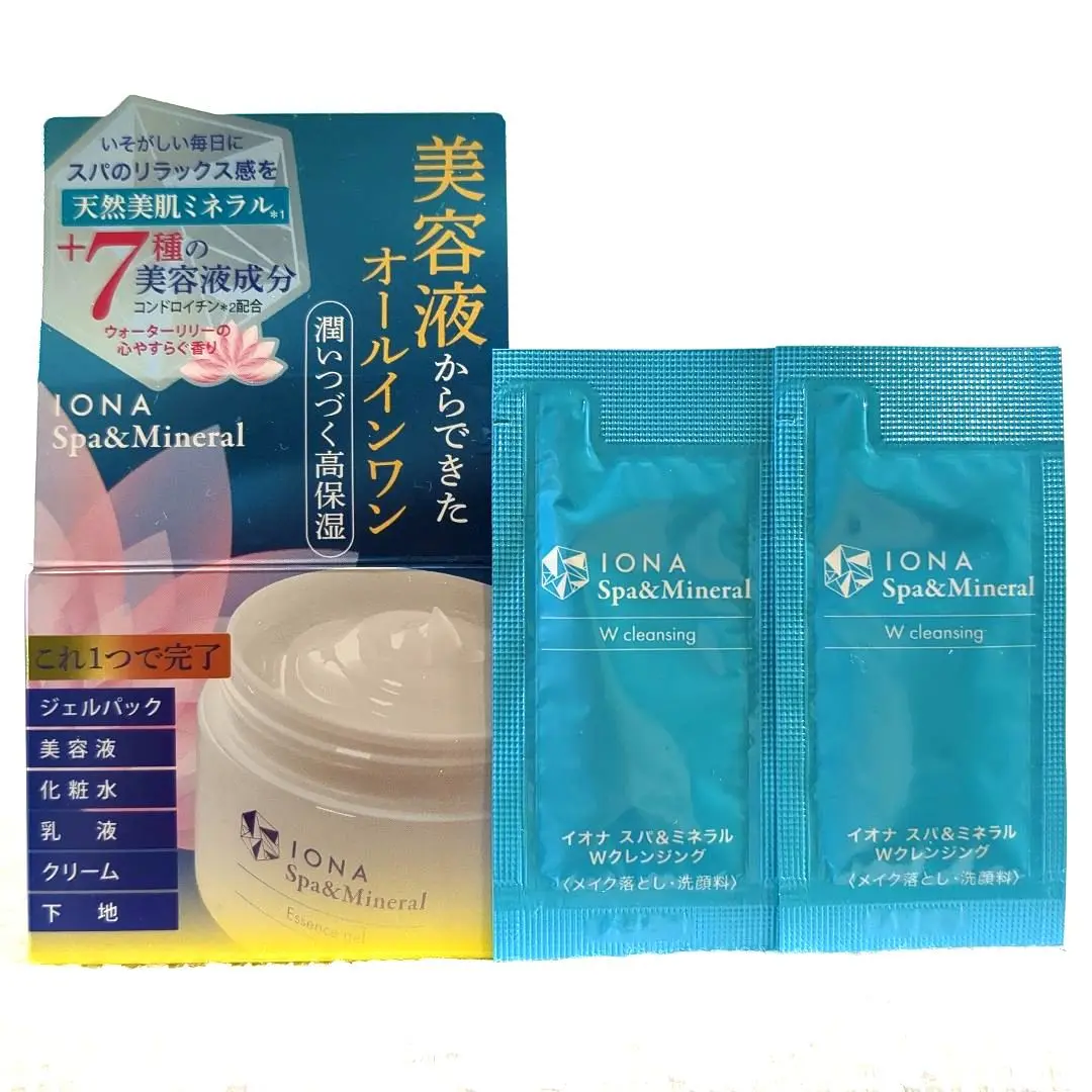 フェイスジェル・ゲル IONA E Spa&Mineral Essence gel 80g イオナ スパ&ミネラル エッセンス ジェル EX 80g : コスメ アべ