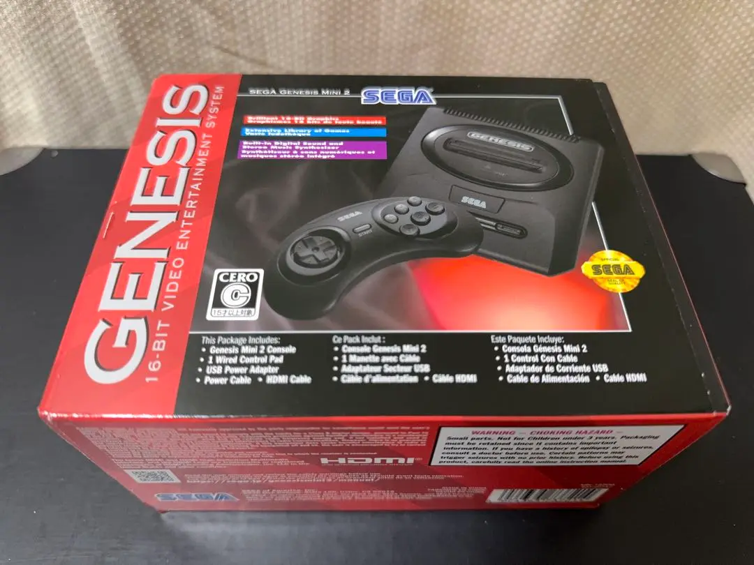 [未使用] SEGA Genesis mini 2 セガ ジェネシスミニ2 未使用] SEGA Genesis mini 2 セガ ジェネシスミニ2 - メルカリ