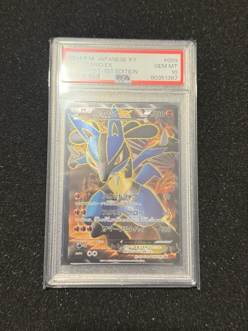 PSA10鑑定済〕ルカリオEX【-】{062/171}