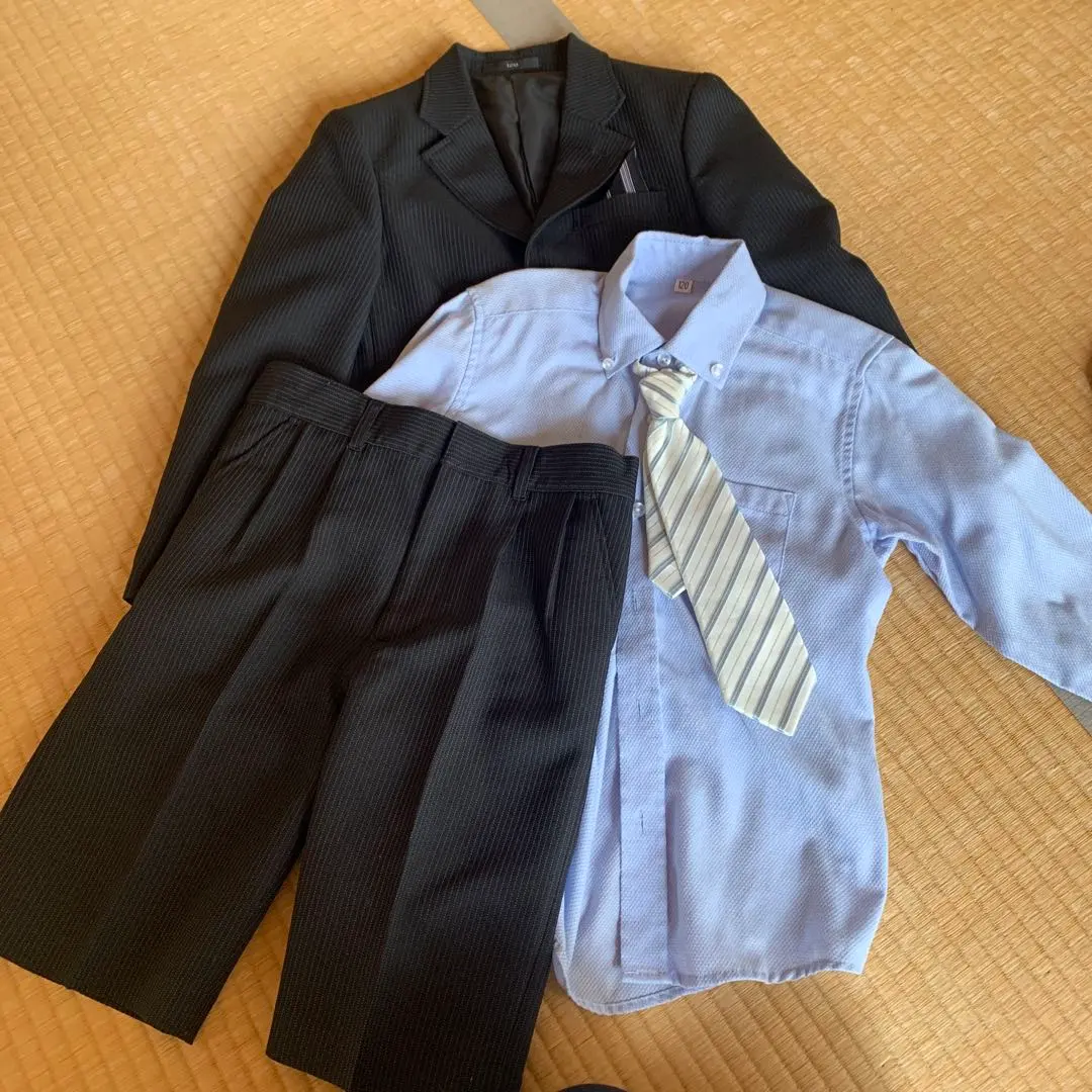 Thumbnail of Formal Suit, Size 120, Striped