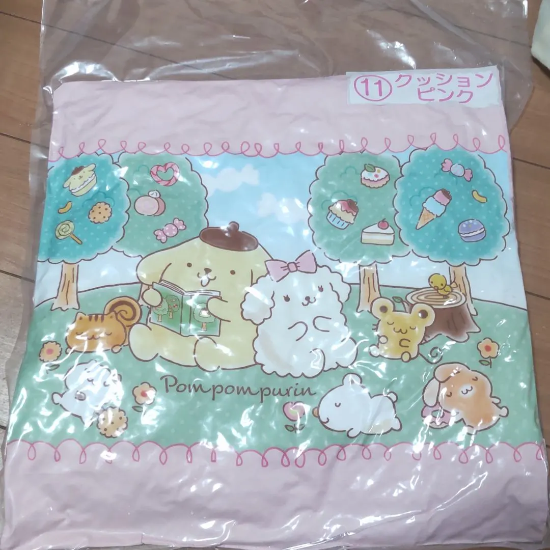 Thumbnail of Pom Pom Purin Ichiban Kuji Cushion (Pink)