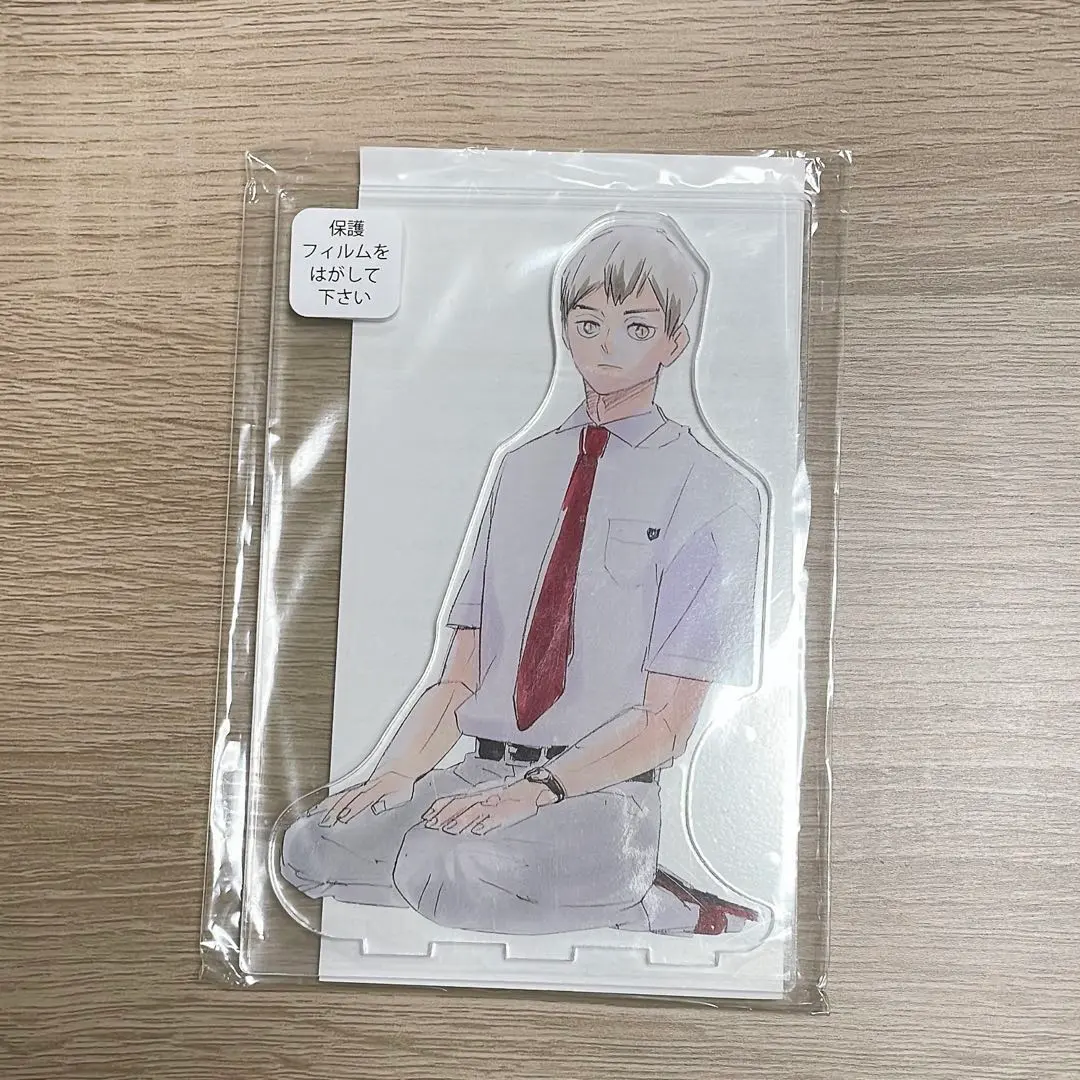 Thumbnail of Haikyu!! Acrylic MEGA Figure Newly Illustrated Shinsuke Kita, Unopened