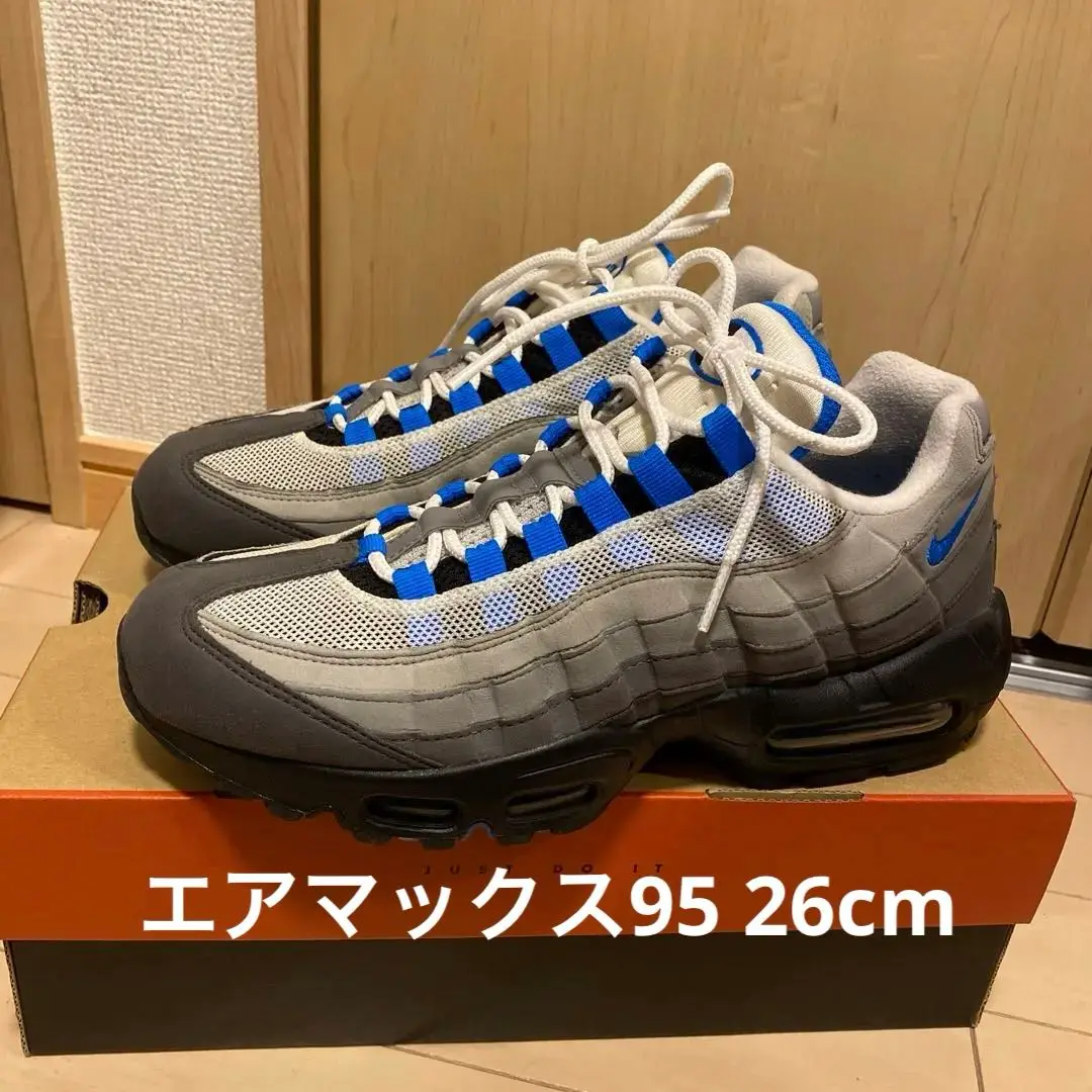 【希少】ナイキNIKE AIRMAX95\"Crystal Blue\"27㎝ Amazon | [ナイキ] エアマックス 95 AIR MAX 95 CRYSTAL BLUE