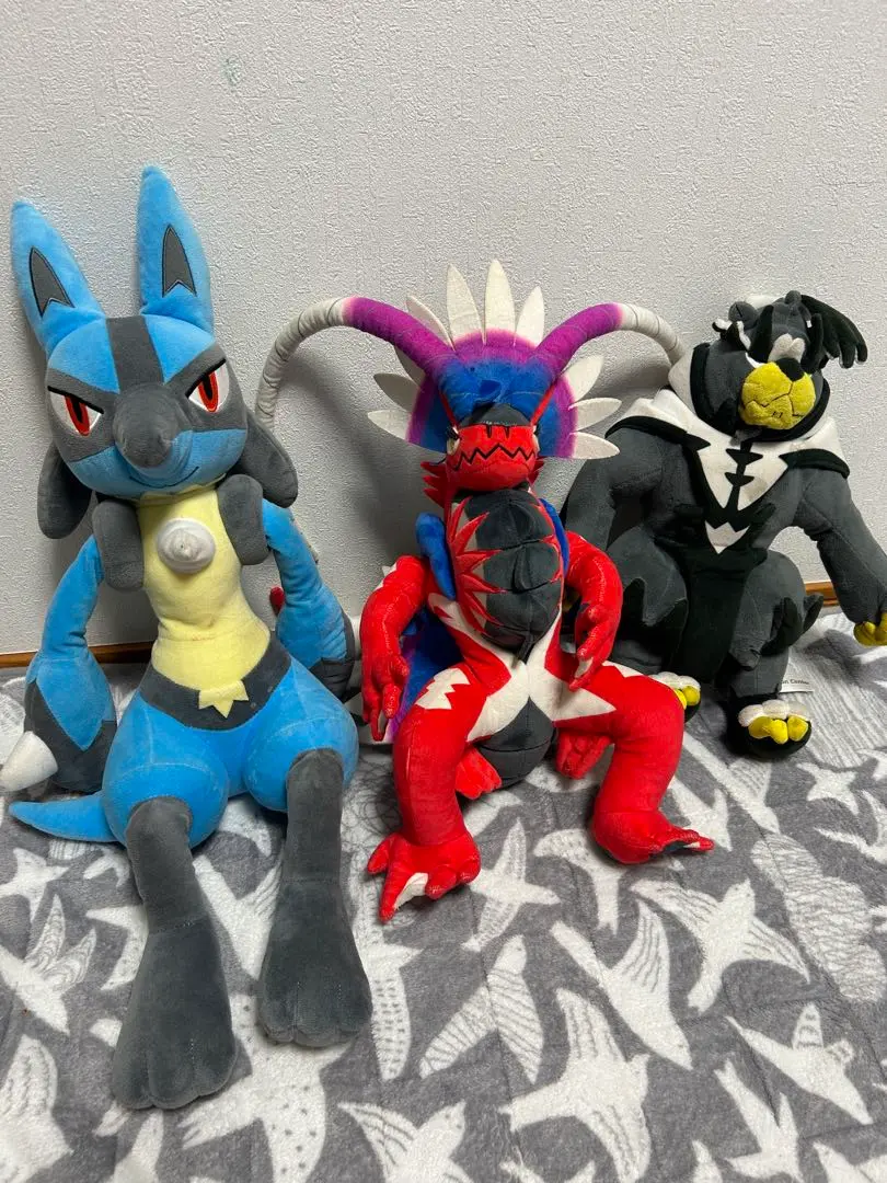 ポケモンぬいぐるみ　ウーラオス　コライドン　ルカリオ　まとめ売り 2025年最新】ウーラオスぬいぐるみの人気アイテム - メルカリ
