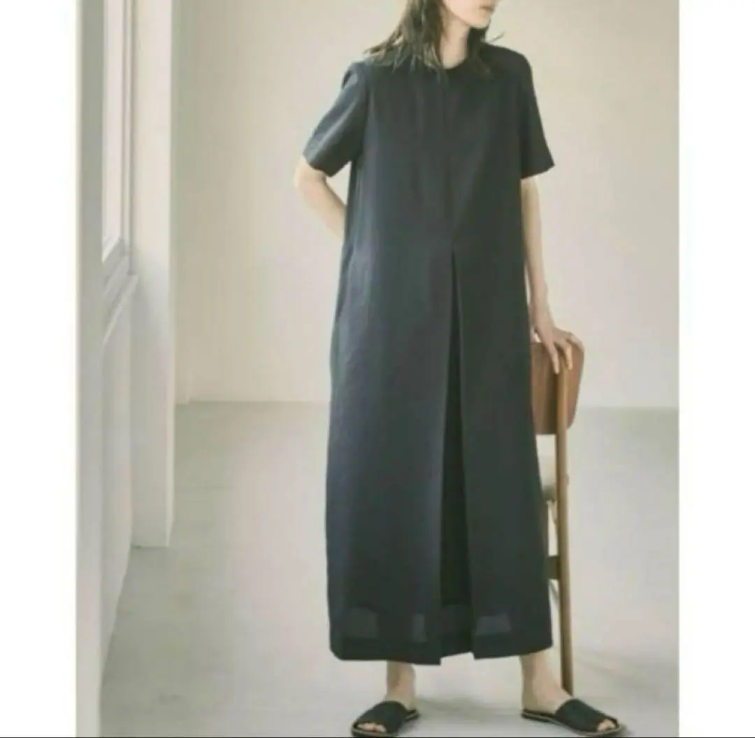 ワンピース TODAYFUL / Halfsleeve Tuck Dress 30%OFF！ハーフスリーブタックドレス Halfsleeve Tuck Dress