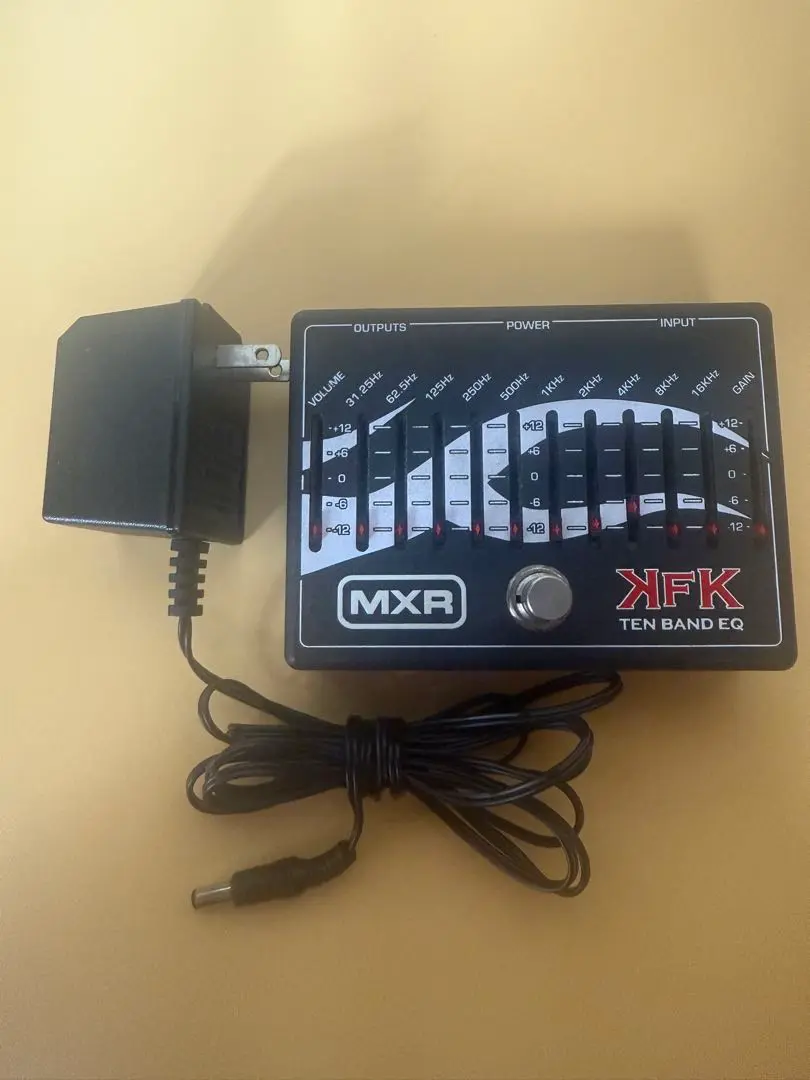 【希少】【美品】MXR KFK-1 EQ ten band eq MXR KFK-1 TEN BAND EQ