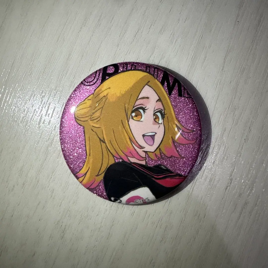 【BLEACH】井上織姫 クリスタライト 缶バッジ ブリーチ BLEACH』バースデイ缶バッジ 井上織姫 BD3