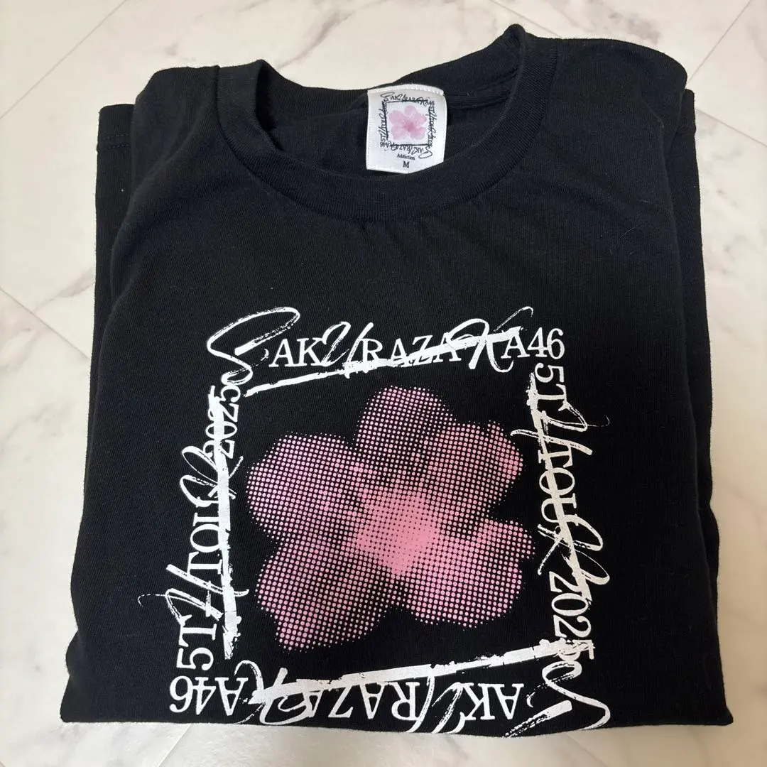 Thumbnail of Sakurazaka46 5th TOUR 2025 Logo T-shirt / Black M